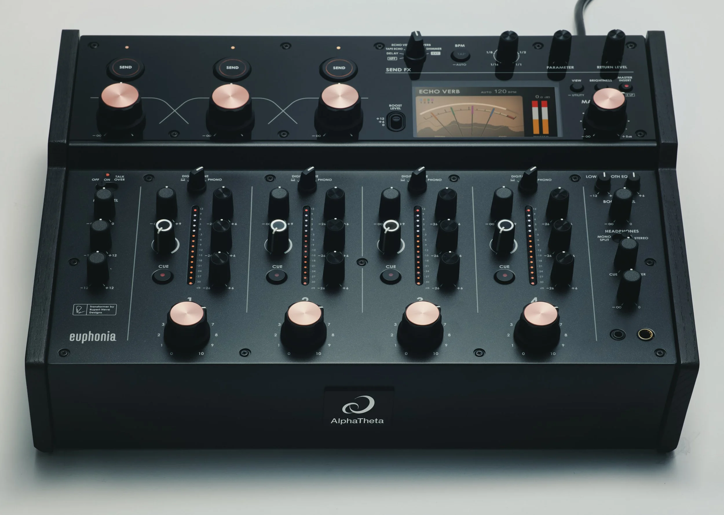 AlphaTheta Introduces euphonia Professional Rotary Mixer with